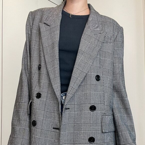 Frame Oversized Blazer - Picture 3 of 4